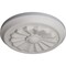 Ekena Millwork Olivia Ceiling Medallion (Fits Canopies up to 2 1/8"), 7 7/8"OD x 1 1/8"P, Ultra Pure White CM07OLUWF - alternate 4